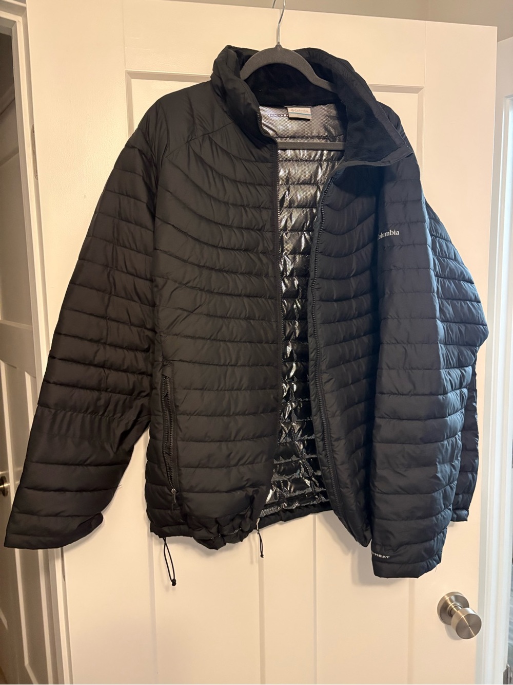 Columbia Black Insulated Puffer Jacket